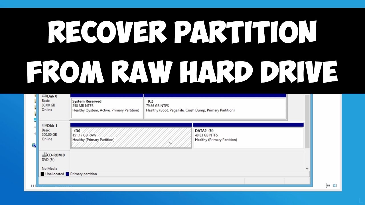 How To Recover Raw Partition: What You Need To Know?